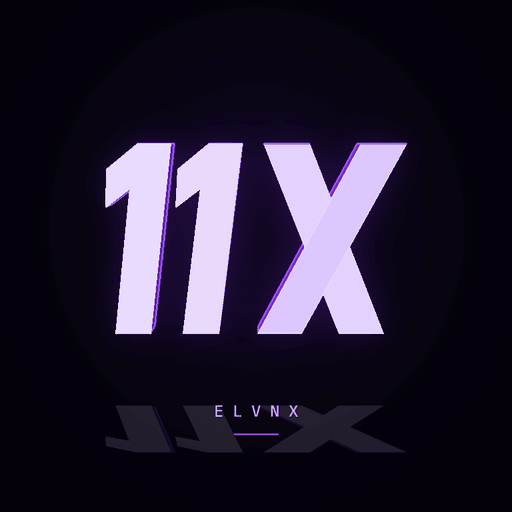 ELVNX / 11X animated logo
